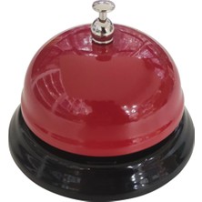 PremiumPort Kırmızı Resepsiyon Zili, Pratik ve Şık Kapı Çalarlısı