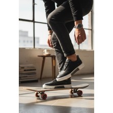  Enoch Hakiki Deri Sportif Tasarım Bağcıklı Erkek Sneaker Comfort Taban