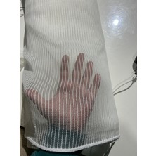 Ünverler Perde Simli Zikzak Zincir Platinum Seri Işıltılı Tül - 3 Metre - Sık Pile 1/3