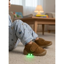 Foopi Mufi Unisex Işıklı Çocuk Ev ve Kreş Ayakkabısı