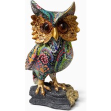 Livenda Özel Tasarım Polyester Baykuş  LIV551