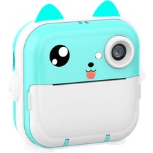 Skygo Anlık Termal Yazıcılı Dijital Çocuk Kamerası AE110 Mavi 2.0 Inc HD Özellikli