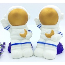 PremiumPort Yumuşak ve Sevimli Astronot Squishy Oyuncak, Eğlenceli Hediye Seçeneği