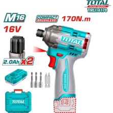 Total TIRLI16178E Lı-Ion Akülü Kömürsüz Darbeli Vidalama