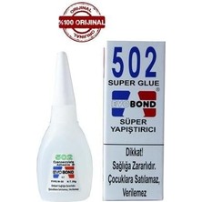 Pazarcan Evo Bond 502 Glue Süper Yapıştırıcı 20 gr