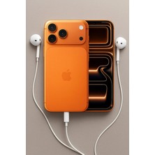 Ezg Aksesuar Iphone 17/16/15 Serileri Uyumlu (Tak Çalıştır) Iphone Kablolu Kulaklık