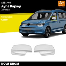 Nova Krom Vw Caddy Abs Krom Ayna Kapağı 2 Prç 2020 Üzeri