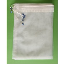 PremiumPort 20/30, 9 Adet, Dantelli Nazar Boncuklu Tül Kese Seti