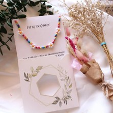 PremiumPort Sevgi Dolu Notlu Zarif Kolye, Doğum Gününe Özel Hediye