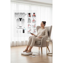 Fortico Akıllı Ems Masaj Pedi-Isıtmalı Konfor Günlük Yorgunluk Rahatlatıcı