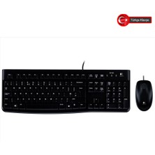 Pazarcan MK120, 920-002560, USB Kablolu, Türkçe Q, Klavye Mouse Set