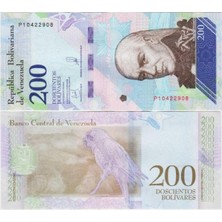 PremiumPort Venezuela 200 Bolivar 13 Mart 2018 Q Serisi Papağan Temalı Çil Kişiseldir