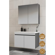 Teta Home Tokyo 65CM Mdf Banyo Dolabı Seti