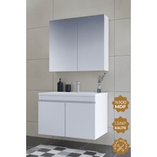 Teta Home Tokyo 65CM Mdf Banyo Dolabı Seti