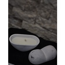Lilith Candles El Yapımı Taş Kalp Soya Wax