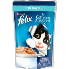 Feyza Design Lezzetli ve Besleyici Ton Balıklı Yaş Kedi Maması, Sağlıklı Gelişim Için Ideal