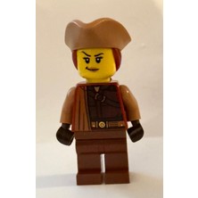 Orjinal LEGO Minifigür Western Girl