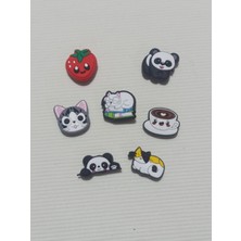 PremiumPort Renkli Crocs Terlik Süsü Jibbitz Seti, Eğlenceli ve Şık Tasarımlar