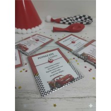 PremiumPort Kişiye Özel Arabalar Temalı Şans Bilekliği, Doğum Günü Hediye Seti 18 Adet