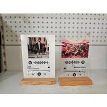 PremiumPort Kişiye Özel Pleksi Görsel ve Spotify Hediye Seti