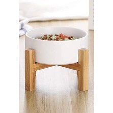 Feyza Design Seramik Kedi ve Köpek Mama Su Kabı, 500ML, Kaymaz ve Devrilmez Tasarım