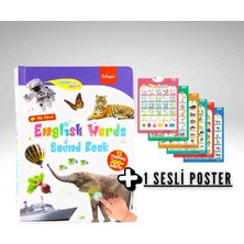 Leleyu English Words Sound Book Ingilizce Konuşan Sesli Kitap + Sesli Poster (My Body & Expressions)