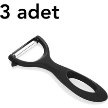 Mons 3 Adet Soyacak Qlux Sebze Meyve Soyacağı Paslanmaz Çelik Bıçaklı Bpa Içermez L-00700