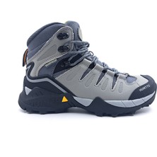 Humtto HM20290B Hakiki Deri Su Geçirmez Kadın ve Unisex Gri Outdoor Bot