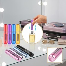 PremiumPort Mini Parfüm Şişesi, Taşınabilir ve Yeniden Doldurulabilir, Pratik Sprey