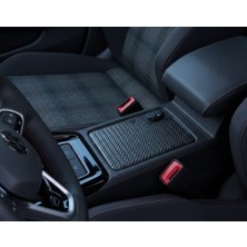 Devotech Volkswagen Golf 8 Karbon Bardak Tutucu Kapağı | Orta Konsol Iç Aksesuar