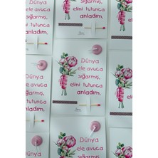 PremiumPort Sevgiliye Özel Anı Dilek Kartı, Kutlama ve Hediye Için Şık Tasarım