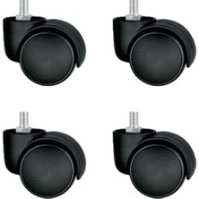 Skygo Bürosit Plastik Vidalı Teker - 50MM HKS152 - 4 Adet