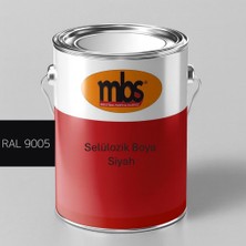 Selülozik Boya Siyah RAL9005