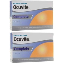 Bausch + Lomb Ocuvite Complete 60 Kapsül - 2'li Fırsat Paketi - Dezenfektan Hediyeli (%72 Alkol)
