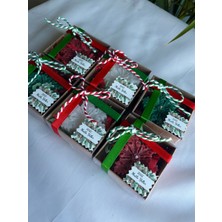 PremiumPort Yılbaşı Temalı 3 Adet Kar Tanesi Mum Seti, Sıcak ve Şık Dekorasyon