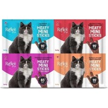 Feyza Design Mini Sticks Kedi Ödülleri 20 Adet, Lezzetli ve Sağlıklı Atıştırmalıklar