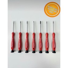 Cer-Pa Norm Micro Torx-Düz-Yıldız Saatçi Klemens Tornavida Seti 7 Parça