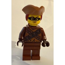 Orjinal LEGO Minifigür Western Thief Girl