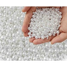 Kaplama Beyaz Inci Boncuk