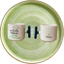 PremiumPort El Yapımı Insan Sevgisi Temalı Sade Kupa Bardak, Şık ve Kaliteli Tasarım