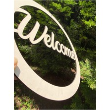 PremiumPort Pembe Ağaç Welcome Makrome Kapı Süsü, Özel Tasarım, Şık ve Zarif