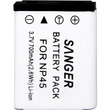 Sanger Batarya Fujifilm Finepix XP50 XP30 XP20 XP10 XP11 T550 T500 T400 T300 T305 Uyumlu