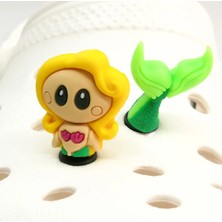 PremiumPort Iki Parça Terlik Süsü Seti, Renkli ve Şık Tasarımlar