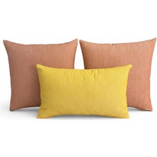 Elanora Home Indoor Outdoor Kırlent,güneşe Dayanıklı Balkon Bahçe Marin Kırlent Kılıfı 3’lü Set