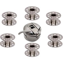 Ev Tipi Dikiş Makinesi Metal 1 Adet Mekik ve 5 Adet Masura