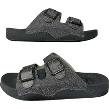 Mulex 11651-S Kadın Anatomik Taban Tokalı Ayarlanabilir Günlük Terlik