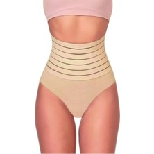 Arbe Buturo Model Karın ve Göbek Toparlayıcı Beli Lastikli Büyük Beden Külot Korse (3206)