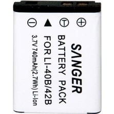 Sanger Batarya Olympus Fe-47 FE-5010 FE-5020 FE-5030 FE-5050 Ls-20 LS-20M MJU-7050 Uyumlu