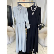 Nurcan Çetin  Abiye Taşlı Elbise