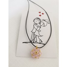 PremiumPort Sevgililer Günü Pembe Nazar Dualı Cevşen Kolye, Şık ve Anlamlı Hediye